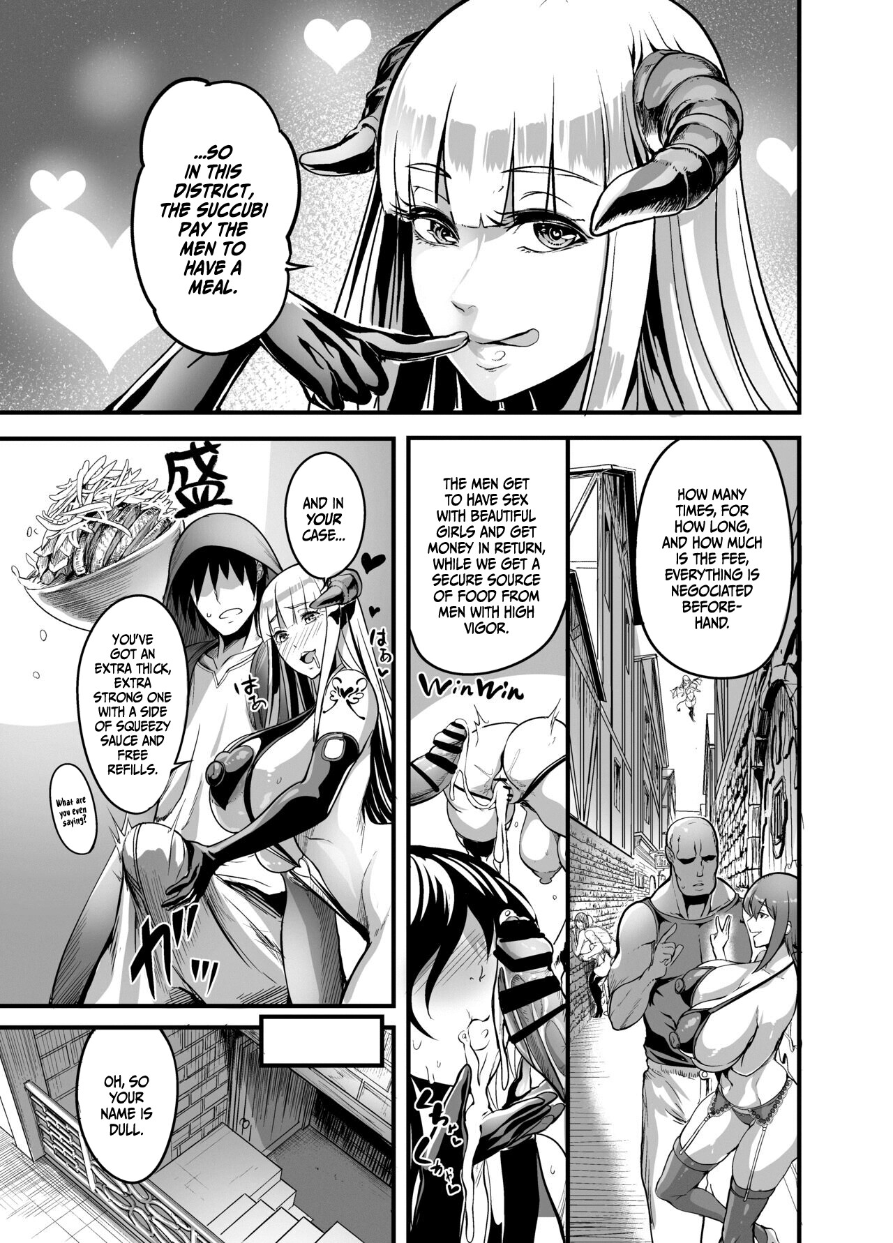 Hentai Manga Comic-Welcome to Succubus District!-Read-6